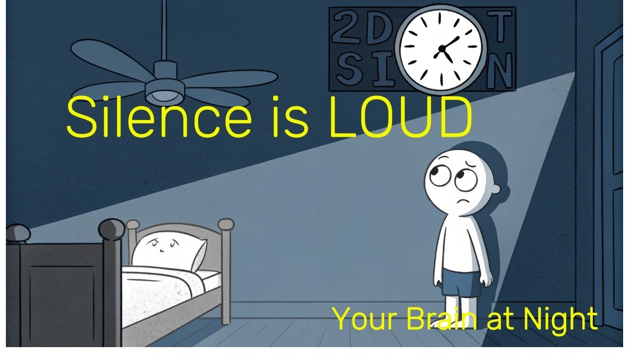 Why Your Brain Prefers Noise at Night ( Psychology Explained)