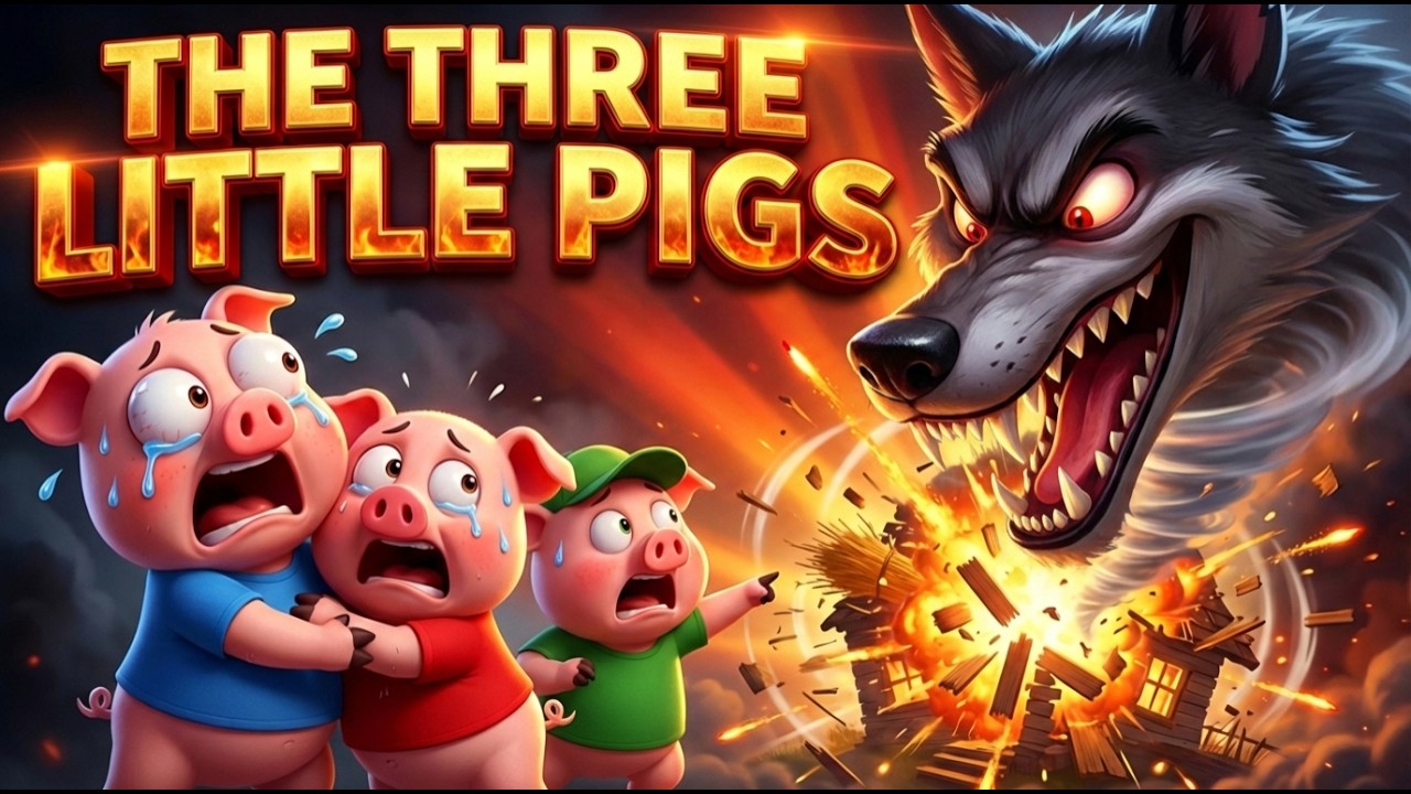 The Three Little Pigs | Stories for Teenagers | English Fairy Tales