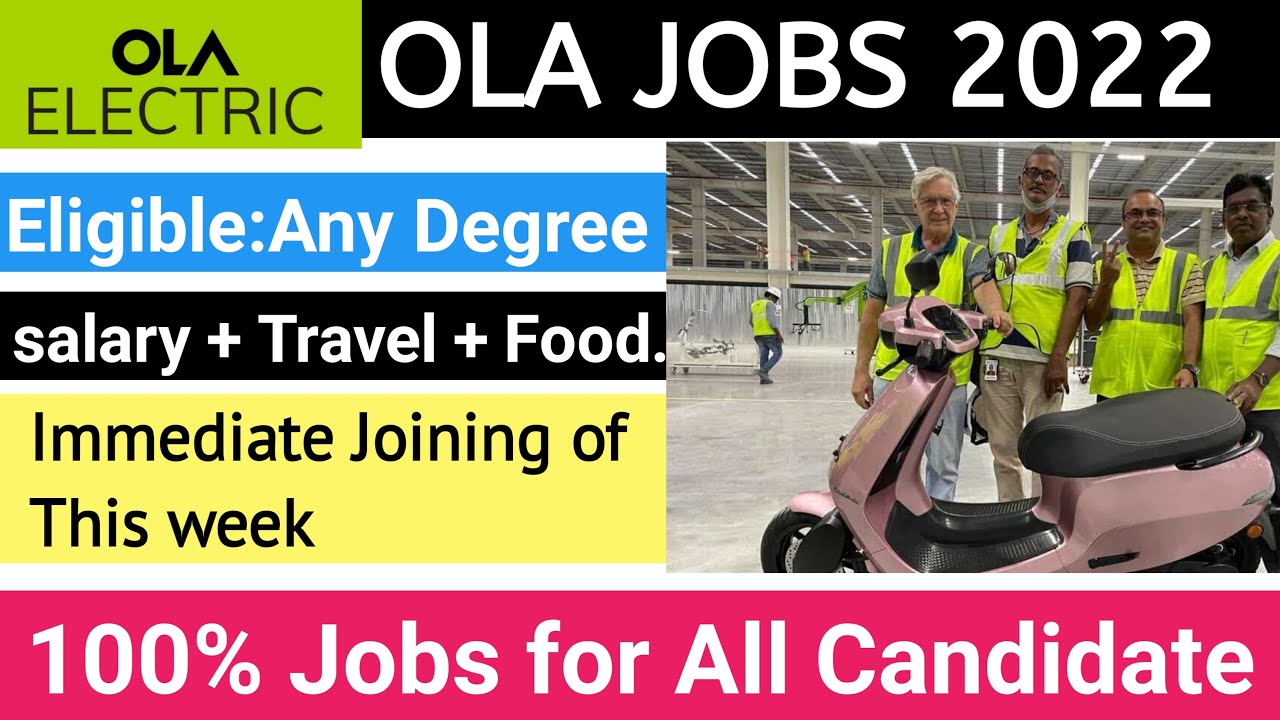 Ola Electric Internship 2022 | Ola Electric Jobs 2022 | Ola Electric Interview 2022 | Ola Jobs 2022