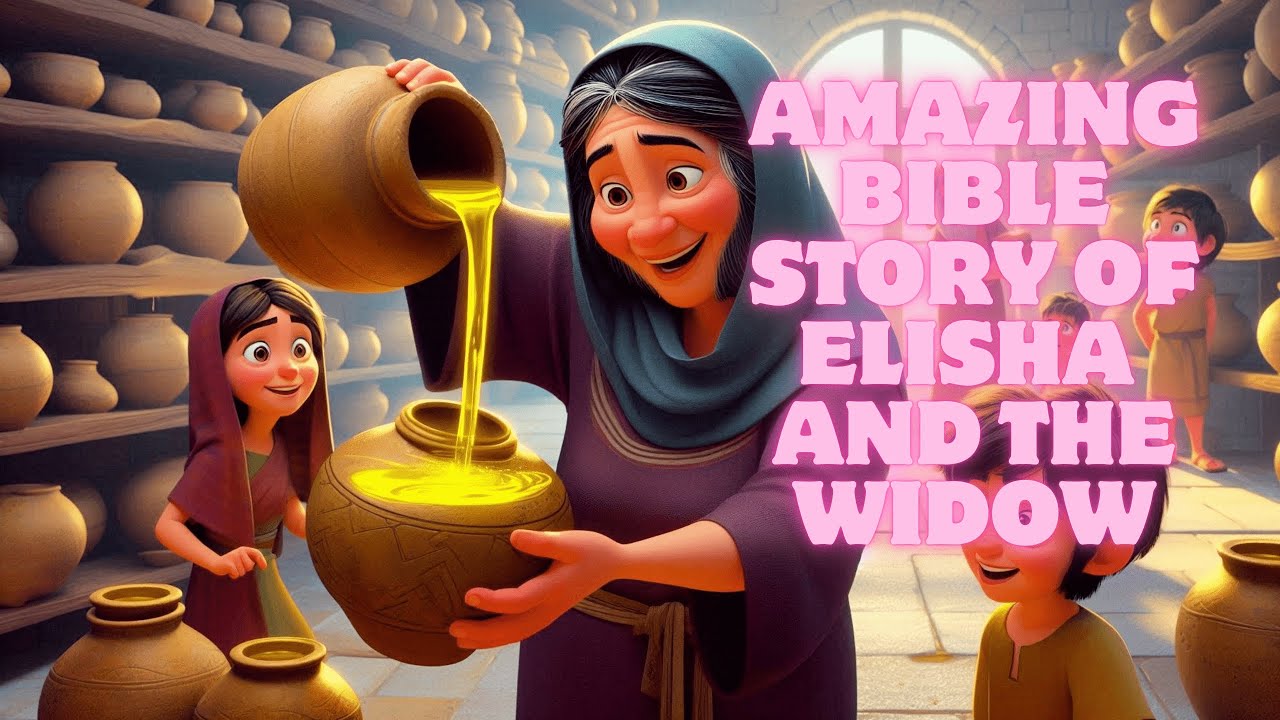 THE AMAZING BIBLE STORY OF ELISHA AND THE WIDOW | GOD IS DOING WONDER | #biblestoryforkids