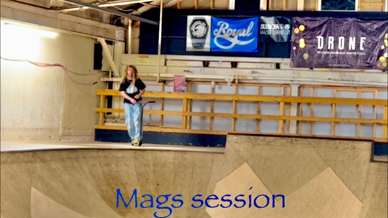 Riding at mags on ramps 