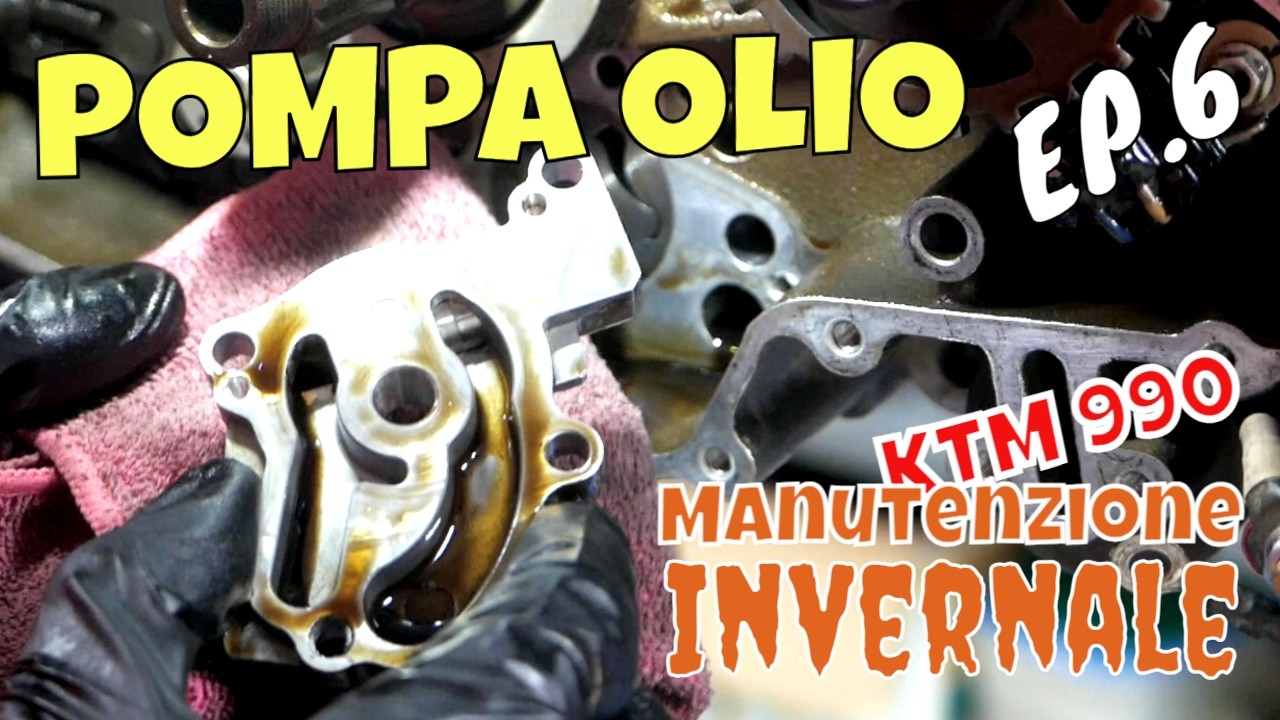 [KTM 990 Adventure] Manutenzione Invernale: Manutenzione Bypass Pompa Olio (EP6)