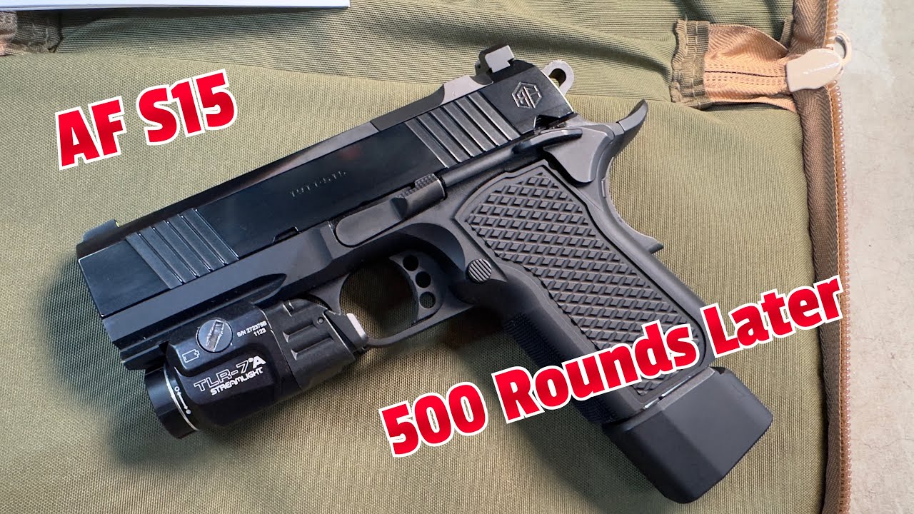 Alpha Foxtrot S15 - 500 rounds later&hellip;