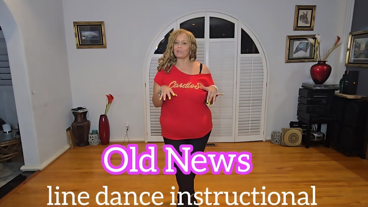 Old News line dance instructional 
