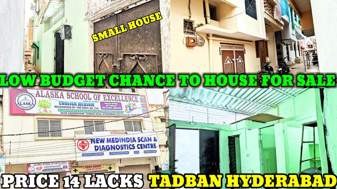 HOUSE For Sale Chance To Low Budget Small Registered Assessment Tax Paid Tadban In Hyderabad