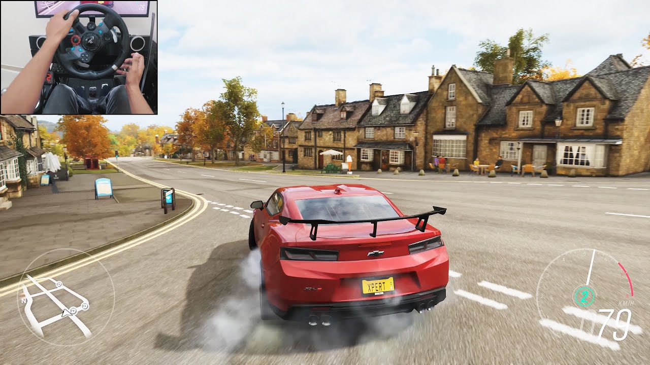 Chervolet Camaro ZL1 1LE - Forza Horizon 4 | Logitech g29 gameplay