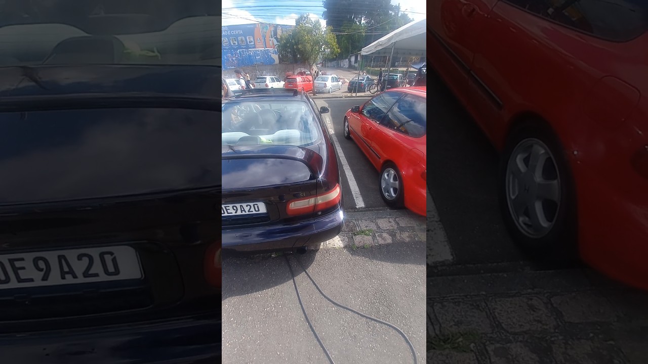 CARRO TUNING NO ENCONTRO DE CARROS ANTIGOS EM S&Atilde;O JOS&Eacute; DOS PINHAIS