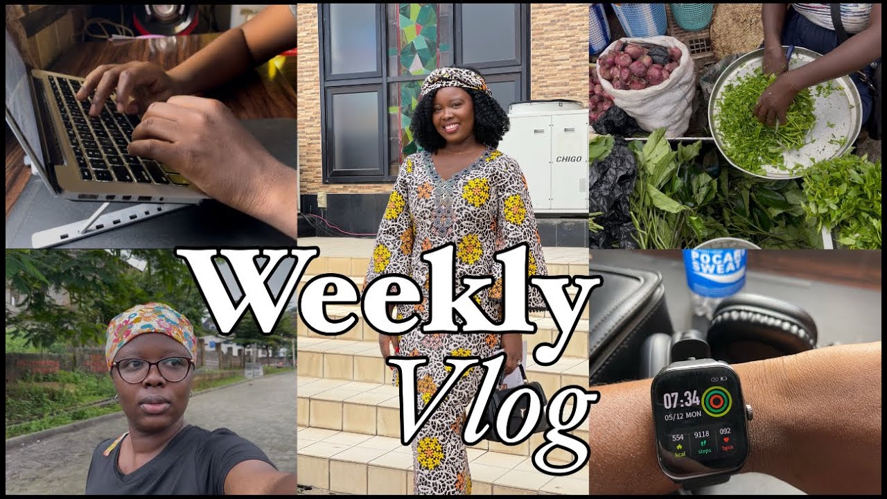 Weekly Vlog - Living in Abuja, NHS job applications, cook with me, grocery shopping 