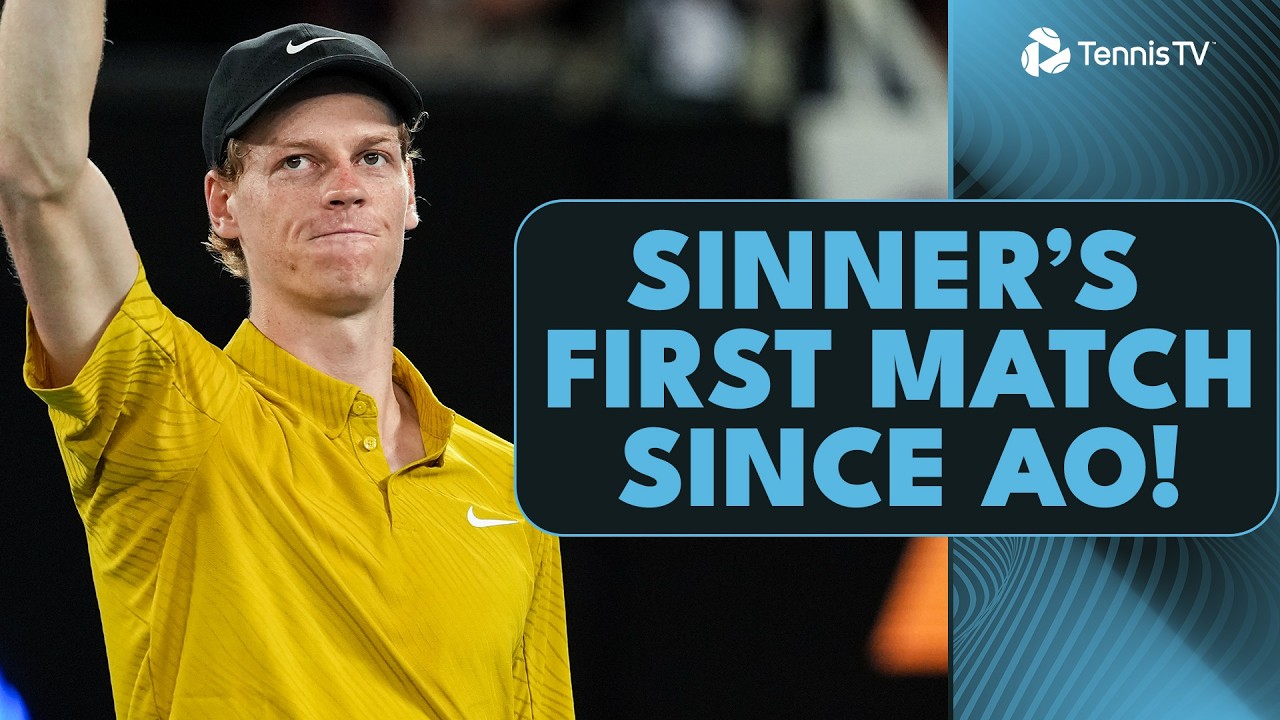Jannik Sinner's First Match Since The Australian Open! | Doha 2026 Highlights