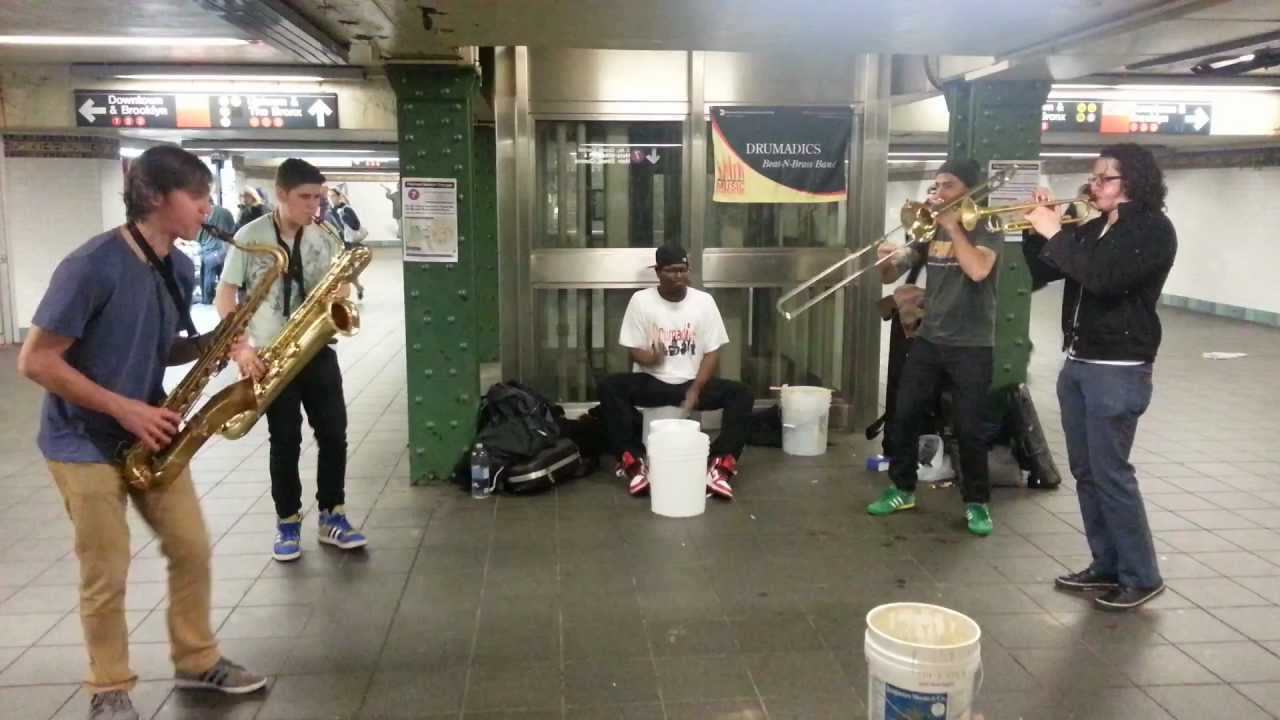 William B Johnson's Drumadics @ 42nd and 8th Ave Subway