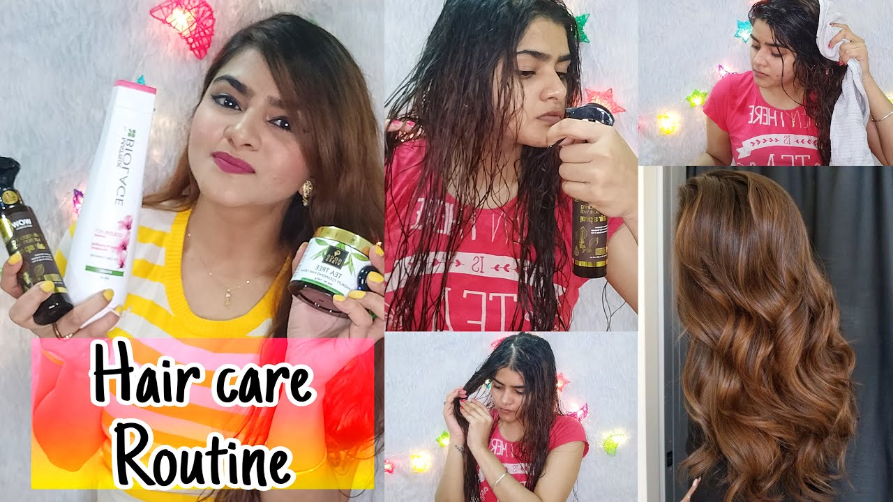 HAIR CARE ROUTINE 2020 | LONG & THICK HAIR | HAIR OIL, SHAMPOO, HAIR MASK, HAIR SERUM | RIA DAS