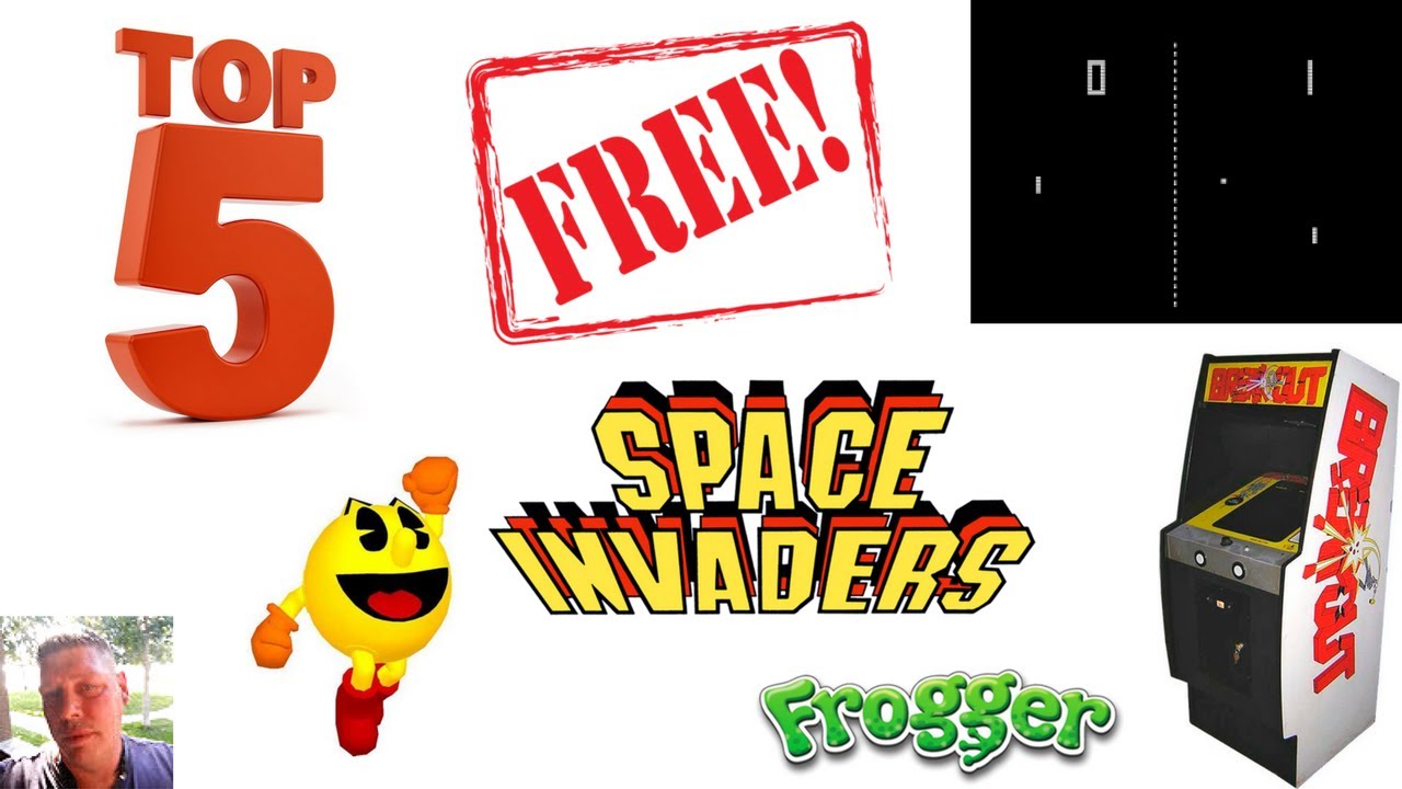 Top 5 Classic Arcade Games FREE in Windows 10 Store (4K)  👾