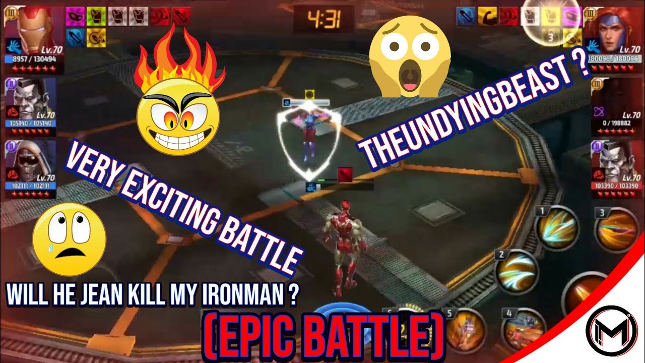 LimanMeiwan VS TheUndyingBeast - Marvel Future Fight Timeline Battle (Epic Battle)