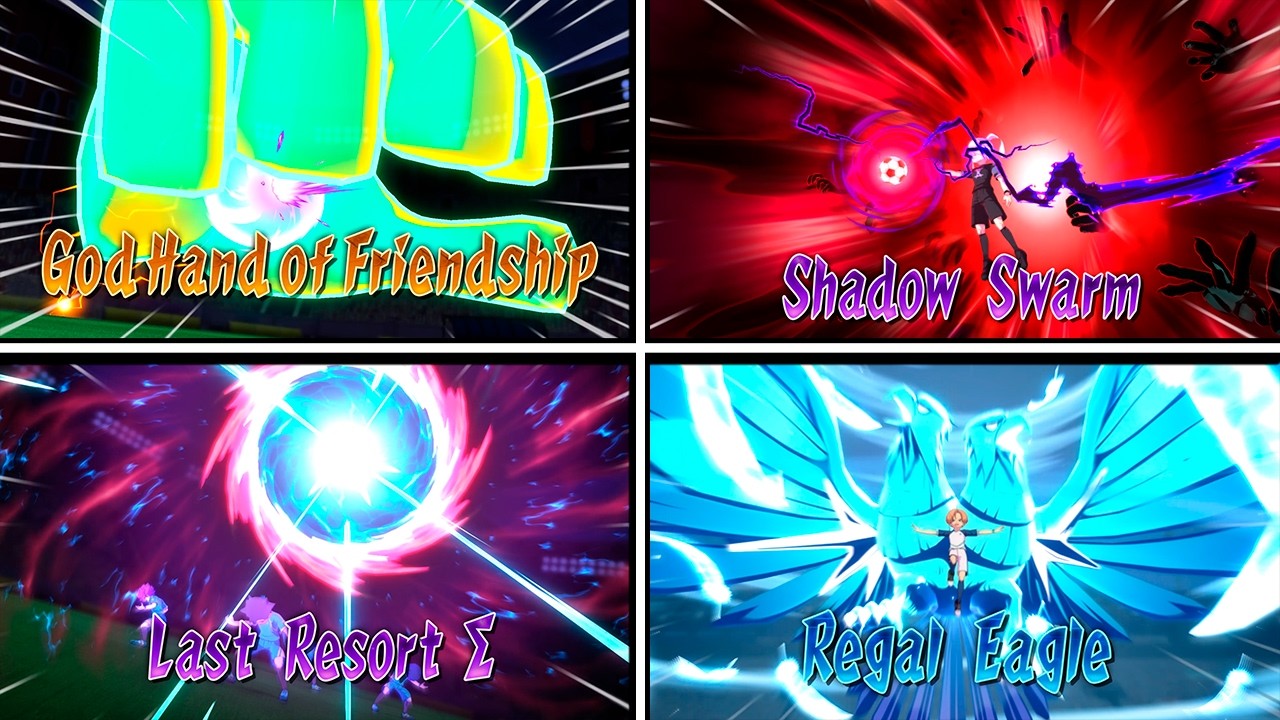 All new Special Moves in Inazuma Eleven Victory Road (Orion update #2)
