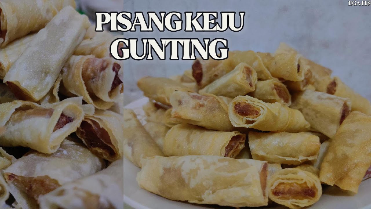 PISANG KEJU GUNTING MODAL 5 RIBU JADI UNTUNG RATUSAN RIBU! Resep Rahasia Jajanan Auto Laris Manis