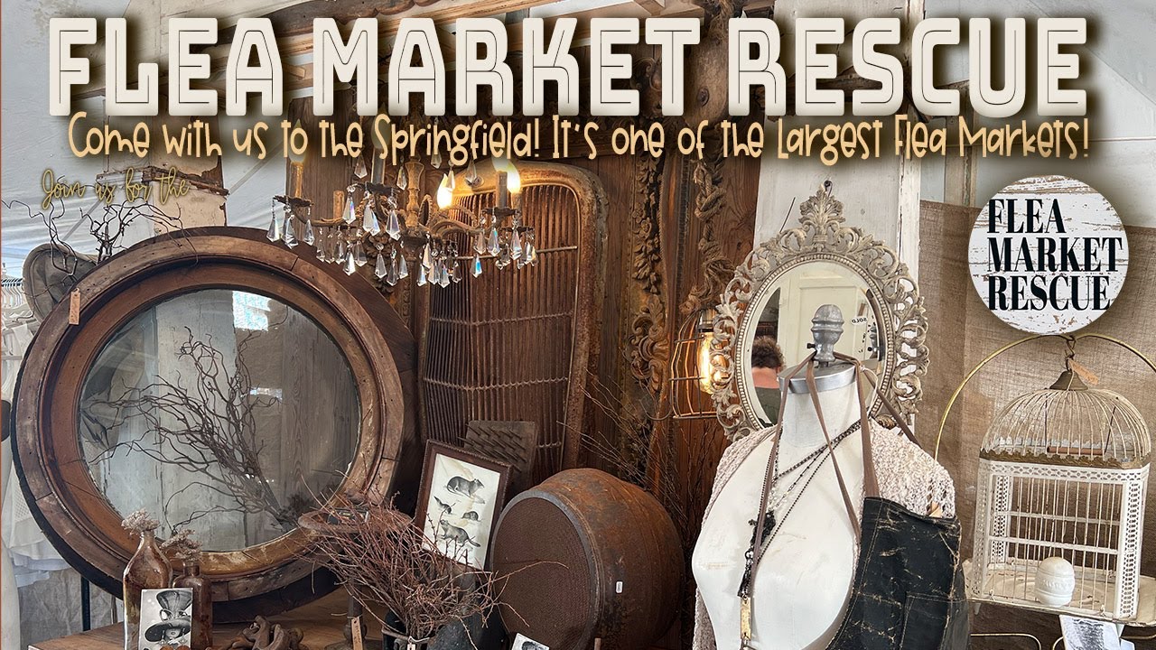 COME SHOPPING FOR HUGE FINDS AT THE SPRINGFIELD ANTIQUE SHOW & FLEA MARKET 2023