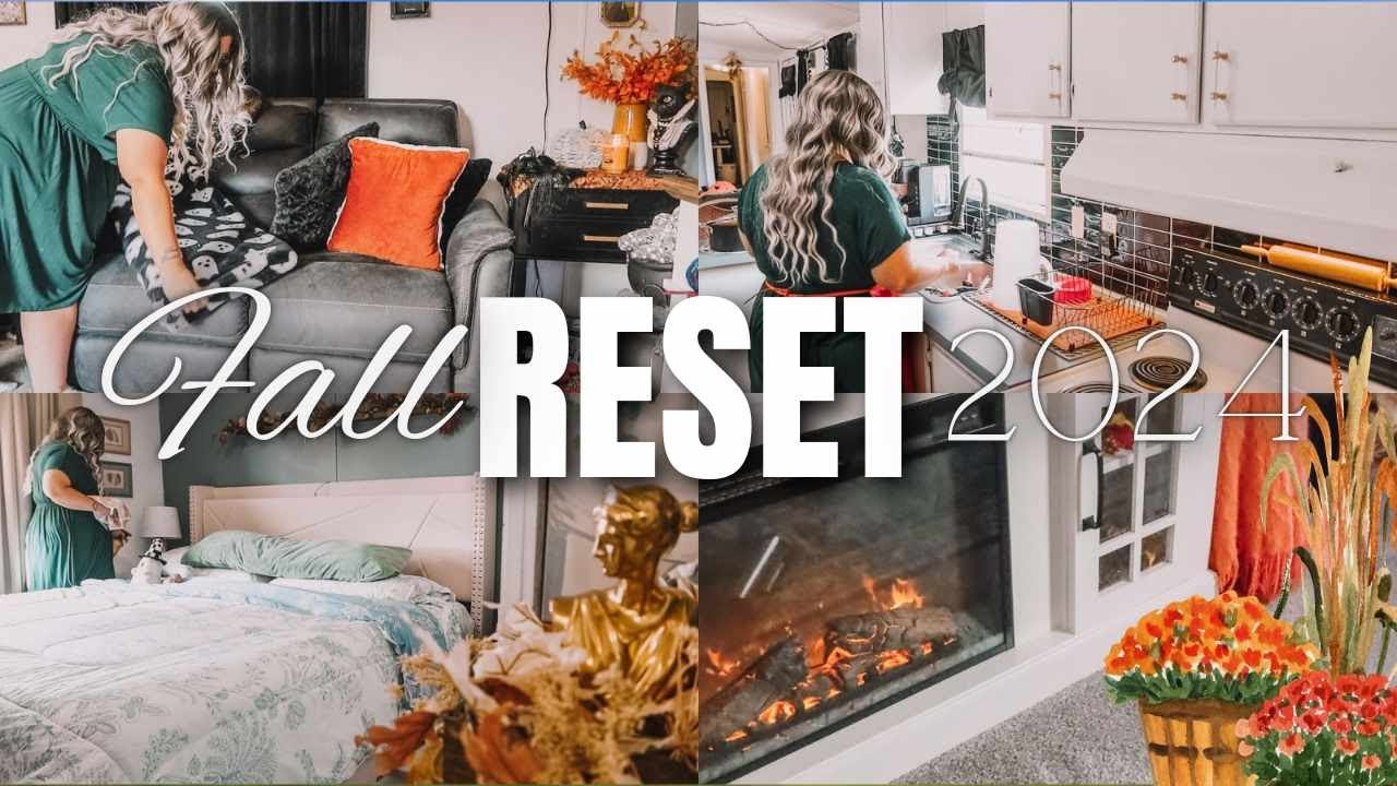 FALL HOME RESET clean with me | Cleaning Motivation | KIMI COPE