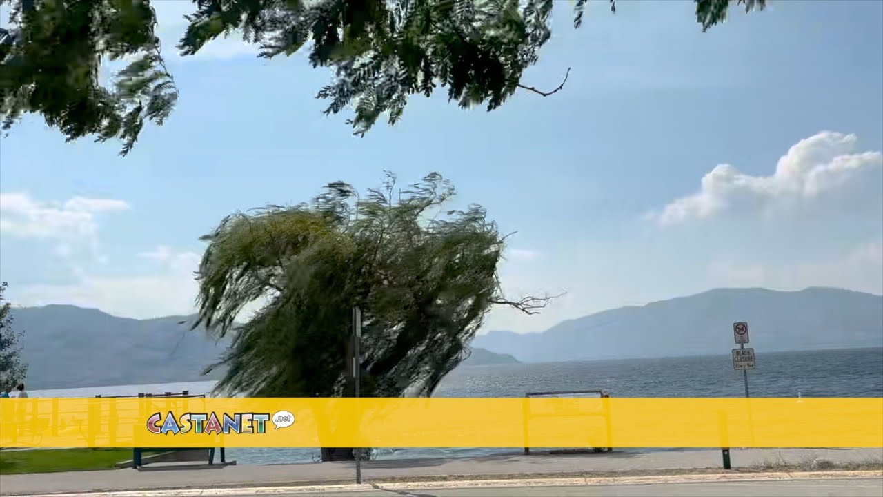 Windy Wednesday on Okanagan Lake