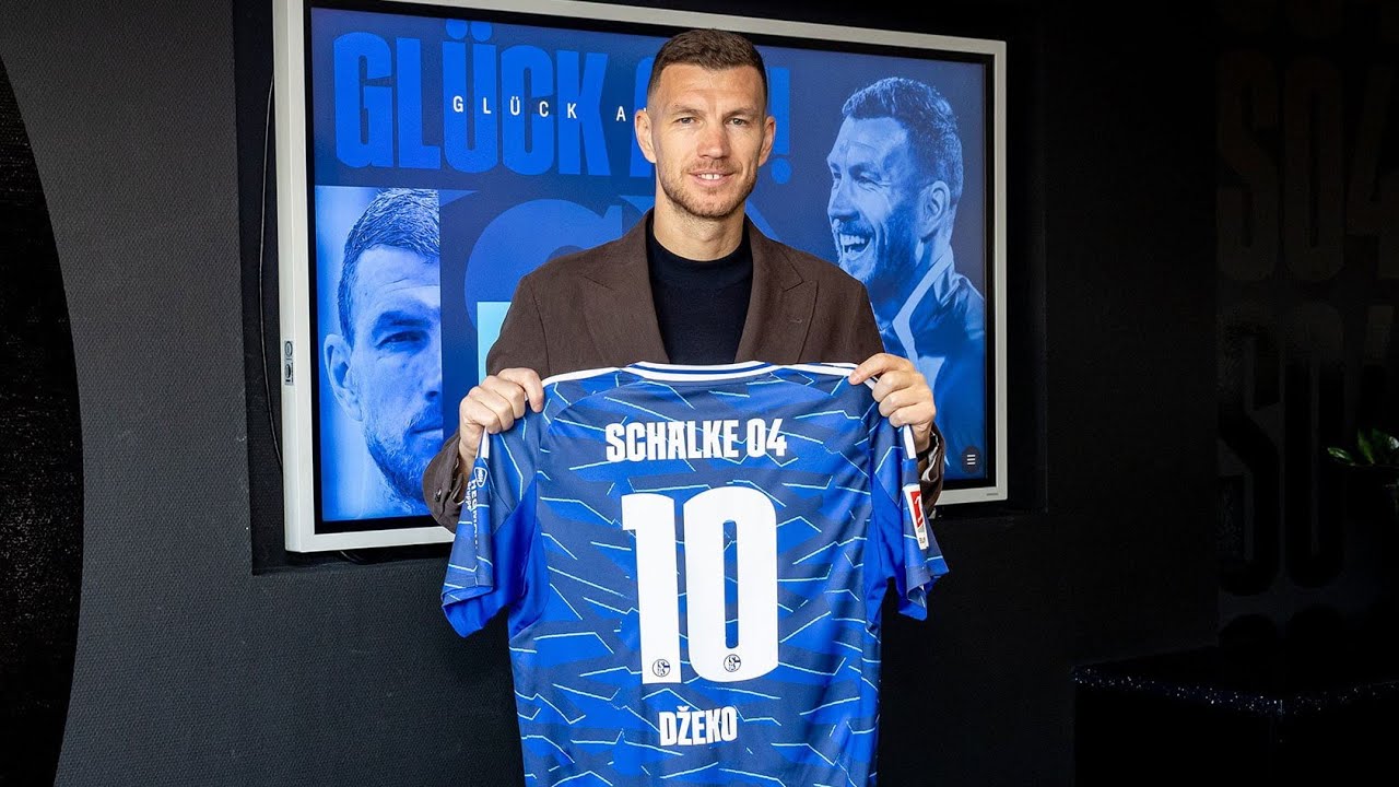Erster Neuzugang bei Schalke 04 | Edin Dzeko kommt zu Königsblau