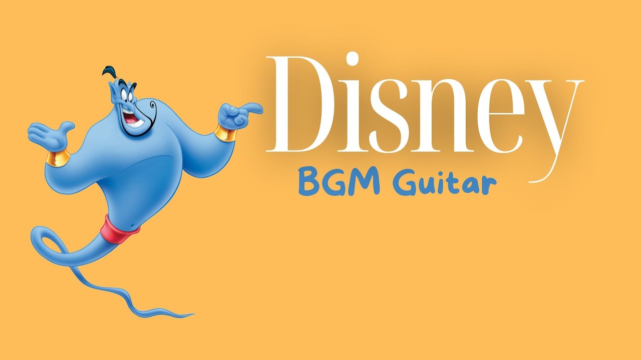 18 DISNEY Classic Songs ☕ Relaxing Guitar Music for Studying, Working and Sleeping