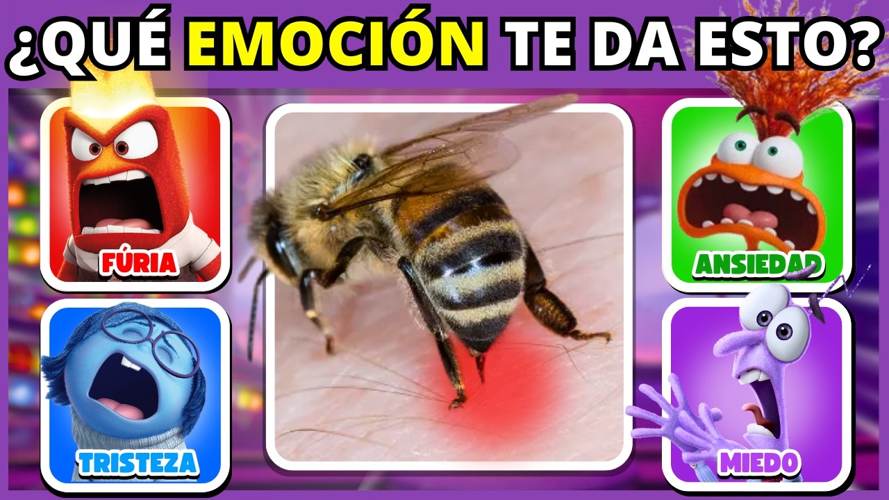 😡😱🤢 ¿CUAL EMOCIÓN ELIGES? | Edición: INTENSAMENTE 2 | Elige tu emoción | 