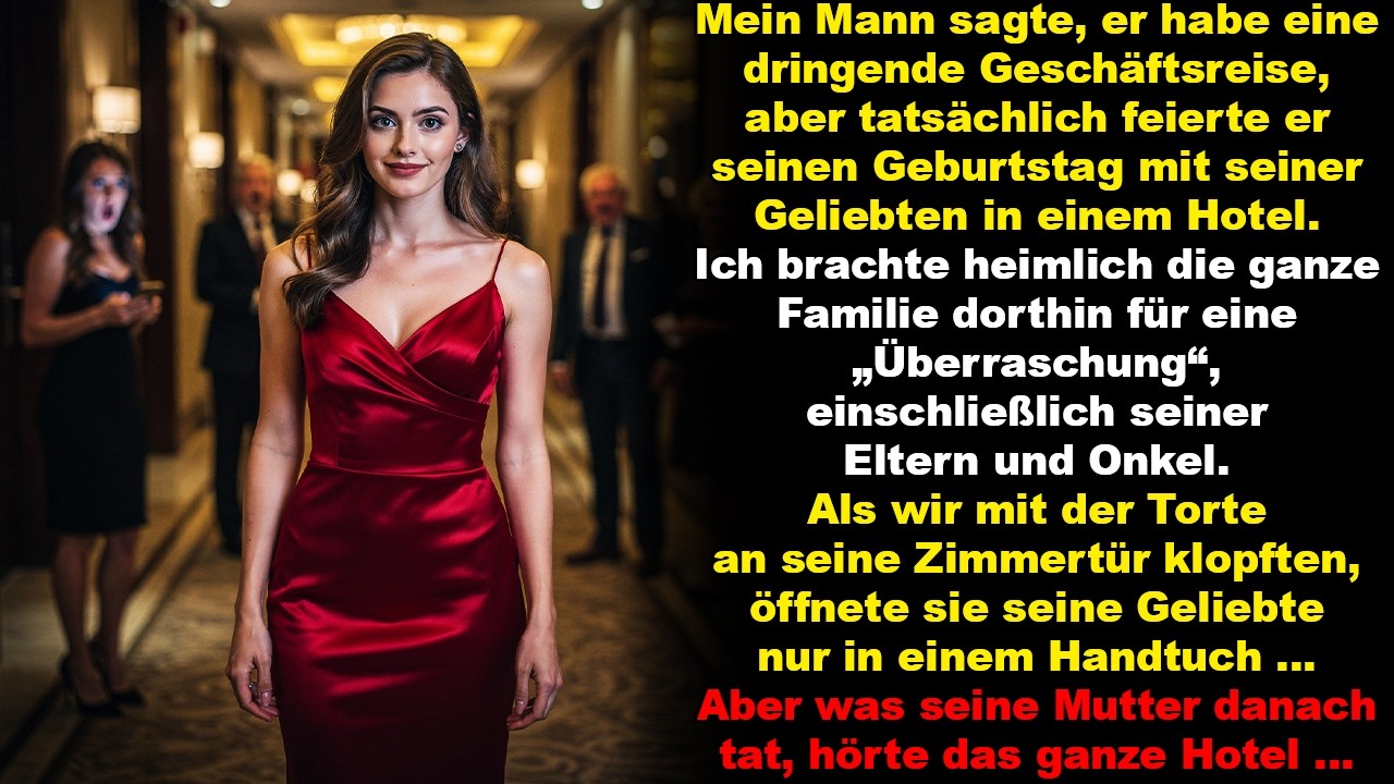 Mein Mann war mit seiner Geliebten im Hotel – ich brachte die Familie und den Skandal seiner Mutter…