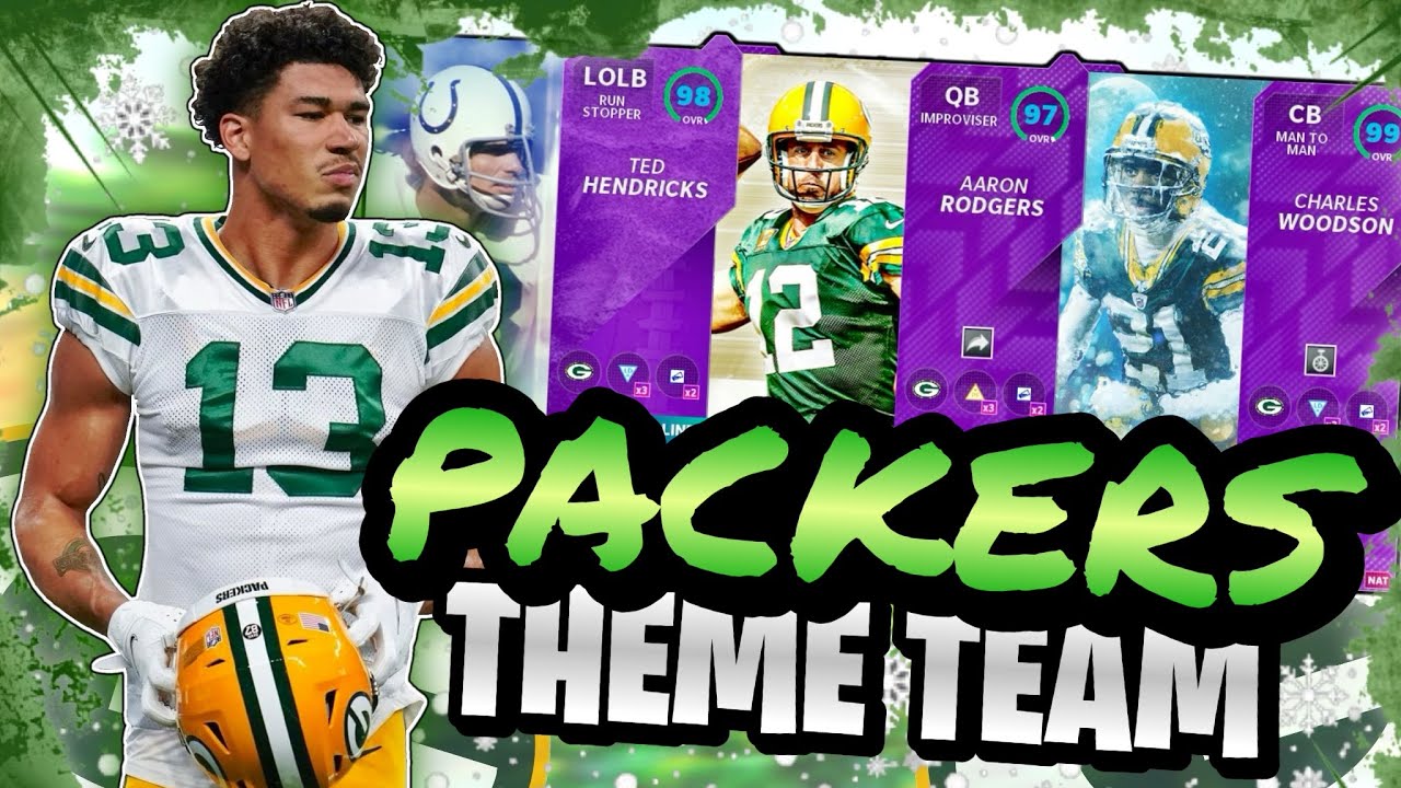 THE BEST GREEN BAY PACKERS THEME TEAM IN MADDEN 21! LINEUP UPDATE + CHEMS & ABILITIES BREAKDOWN!