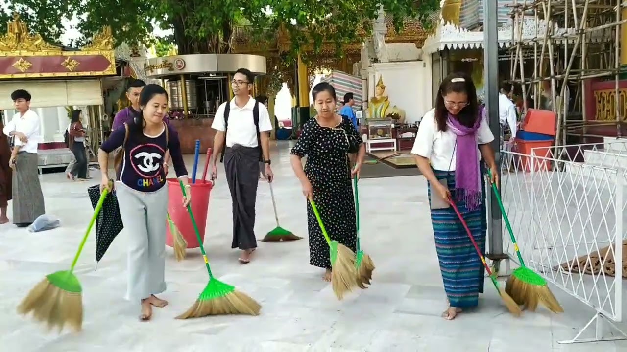 မေတ္တာပါရမီအသင်း  7-2-2026(စနေနေ့)   ရွှေတိဂုံရင်ပြင်သန့်ရှင်းရေးကုသိုလ်          ​