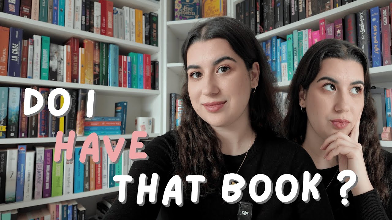 Do I have that book ? (Booktag) 📚
