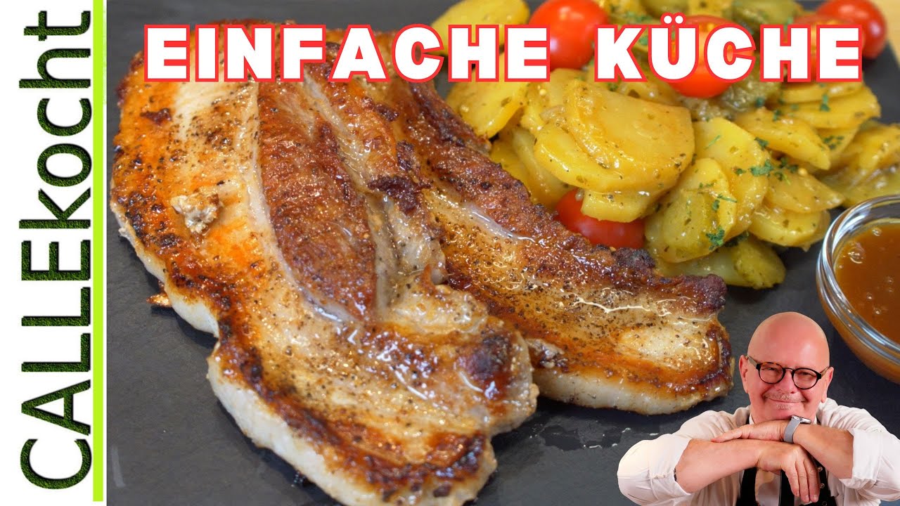 Schnellster PFANNEN-KARTOFFELSALAT & Schuster-Karbonaden: So lecker! 🤤