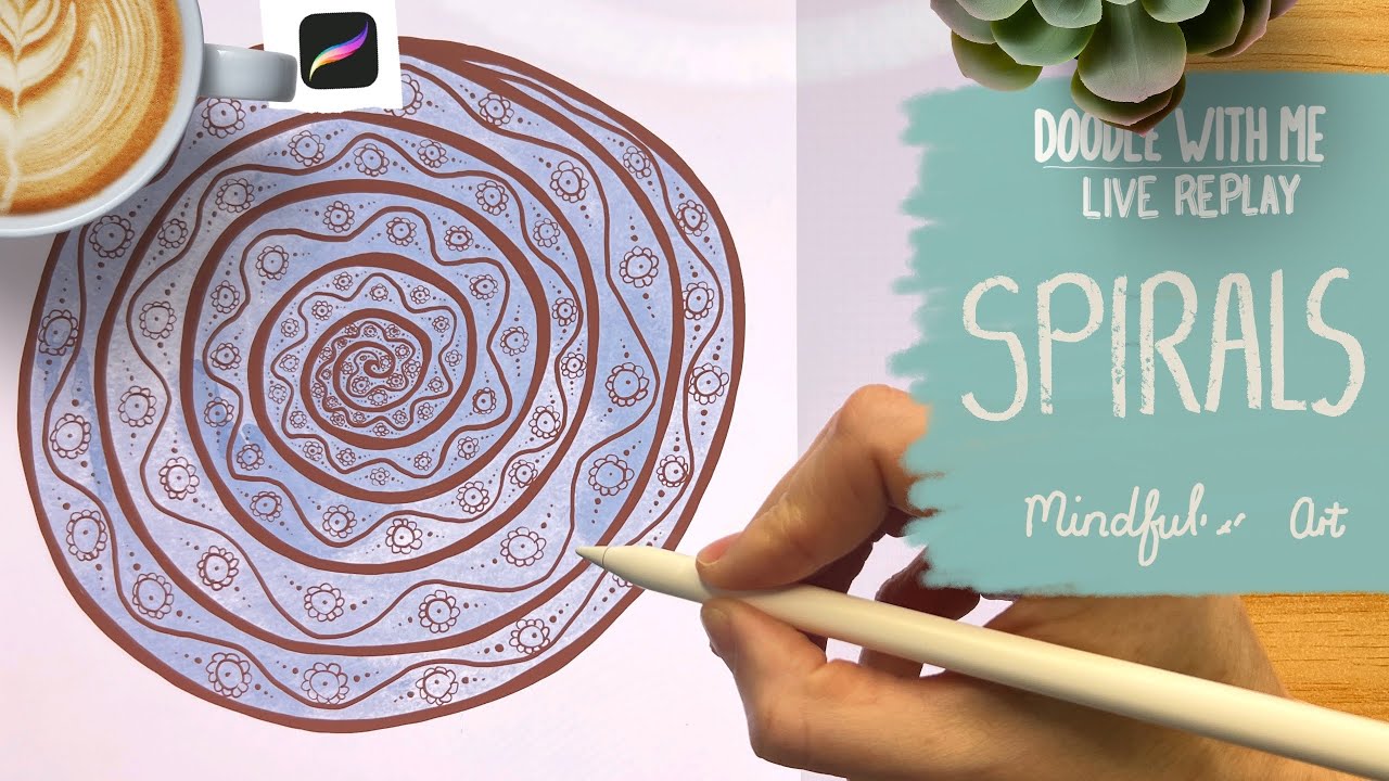 Mindful Art in Procreate - Relax & Doodle