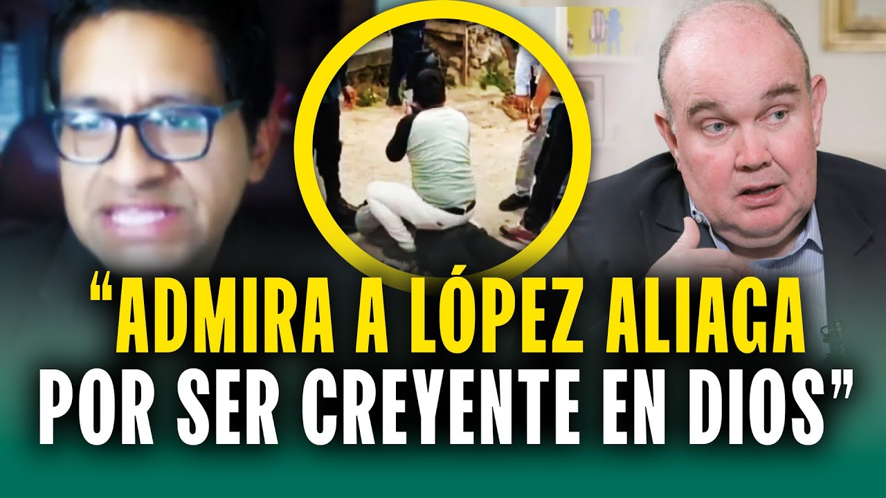 Abogado de presunto hombre armado afirma que admira a López Aliaga: 