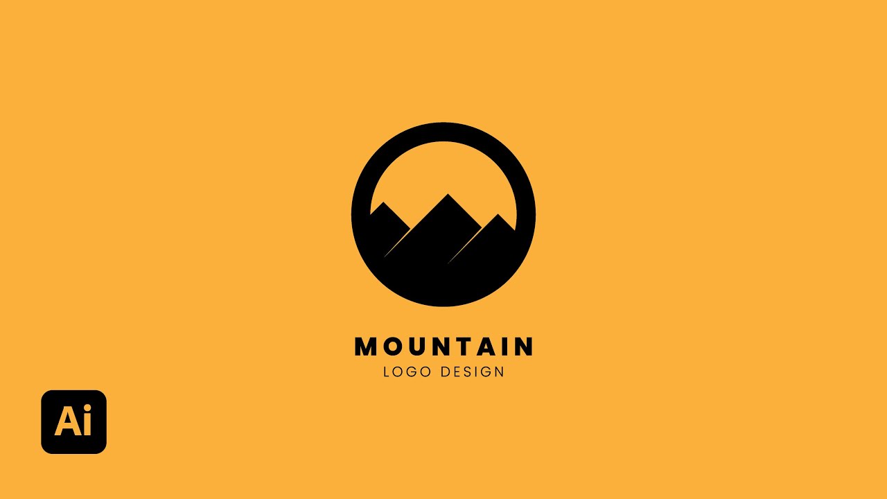 LOGO DEISGN TUTORIAL - Minimal Logo | Adobe Illustrator cc 2022