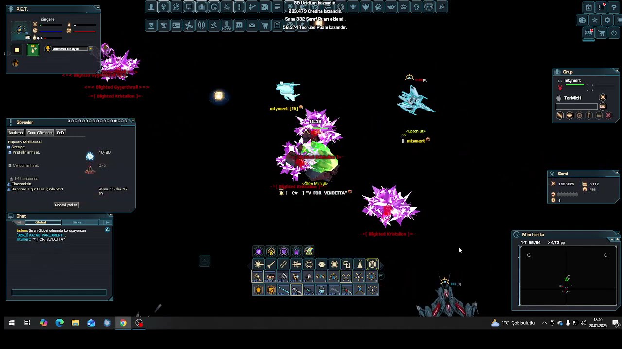 DarkOrbit 75 minute