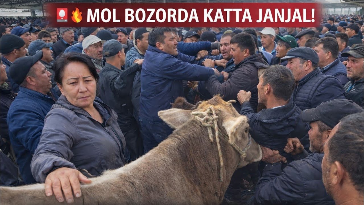 🔥JÔJA MOL BOZORIDA KATTA JANJAL BUGUN MOL SAVDOSI VAXTIDA NARX TALASH KUCHAYIB ODAMLAR ÕRTASIDA KESK