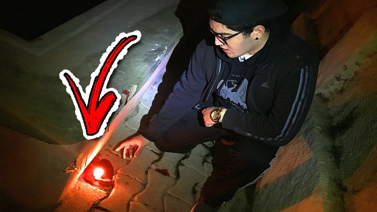 ENCONTRAMOS UM RITUAL NUM LOCAL ABANDONADO !