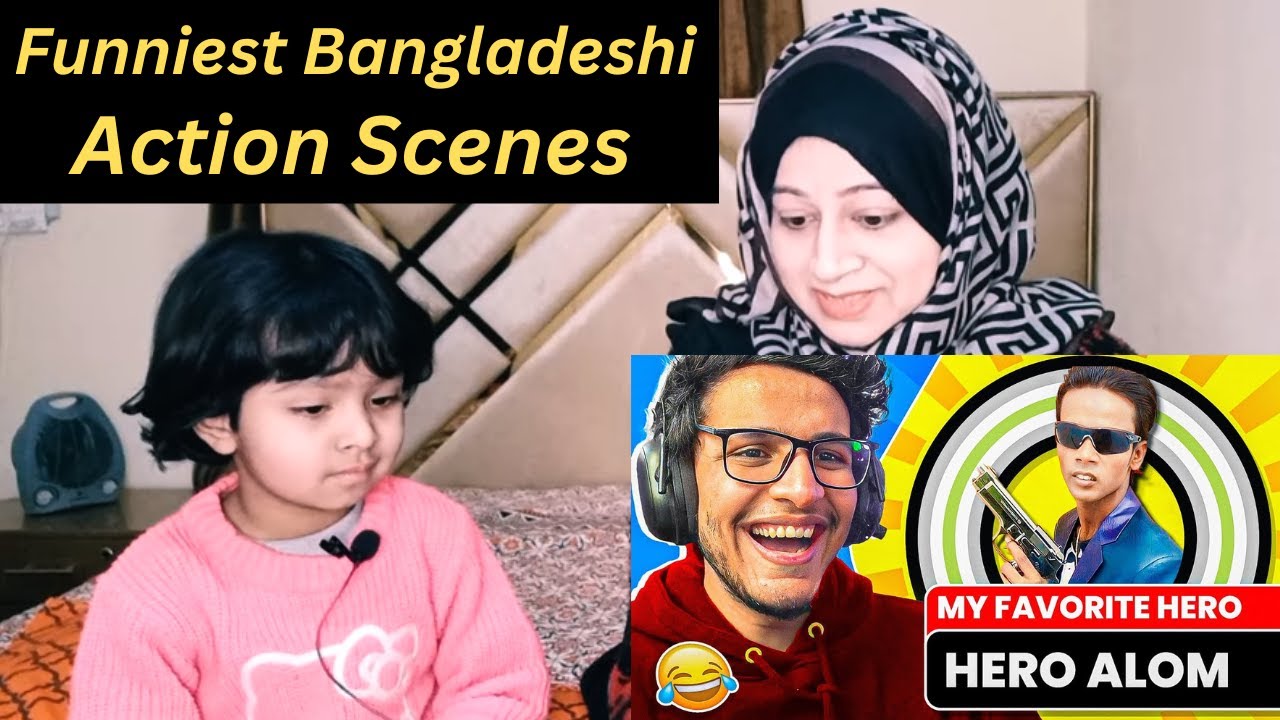 Pakistani Reaction on Funniest Bangladeshi Action Scenes
