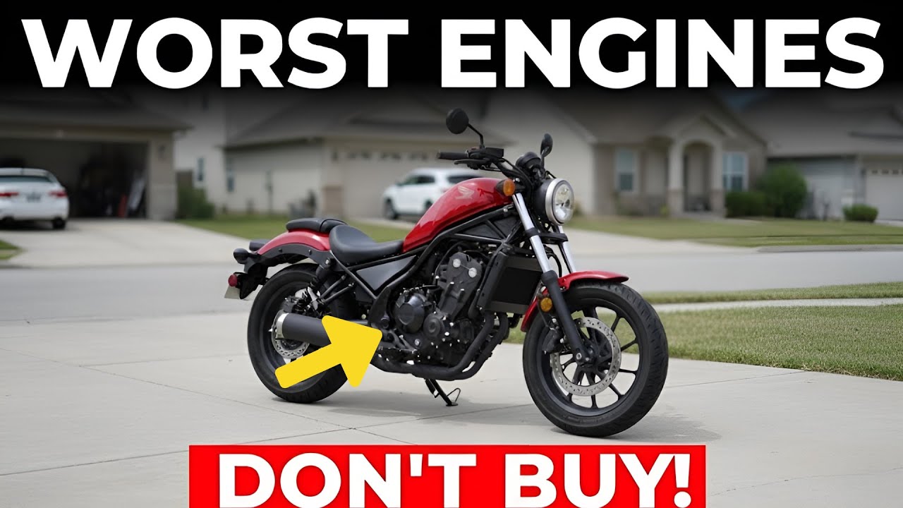 3 WORST and 4 BEST Honda Motorcycle Engines to Own