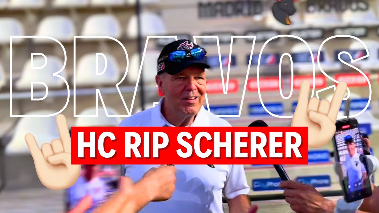 Rueda de Prensa 🎙 HC Rip Scherer - Madrid Bravos 🤘🏻 vs. 💫 Frankfurt Galaxy | ASH