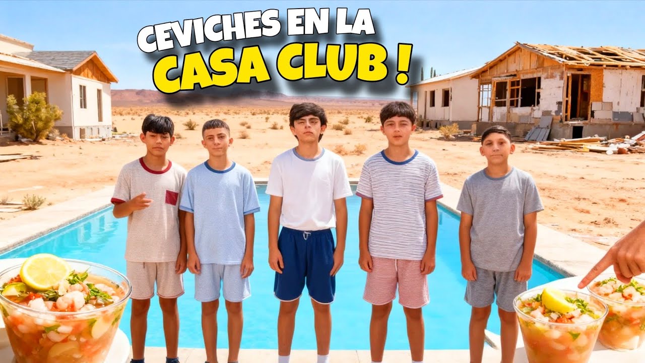 Un D&iacute;a en la CASA CLUB DE LOS SO&Ntilde;ADORES, haciendo CEVICHES!//LOS SO&Ntilde;ADORES 
