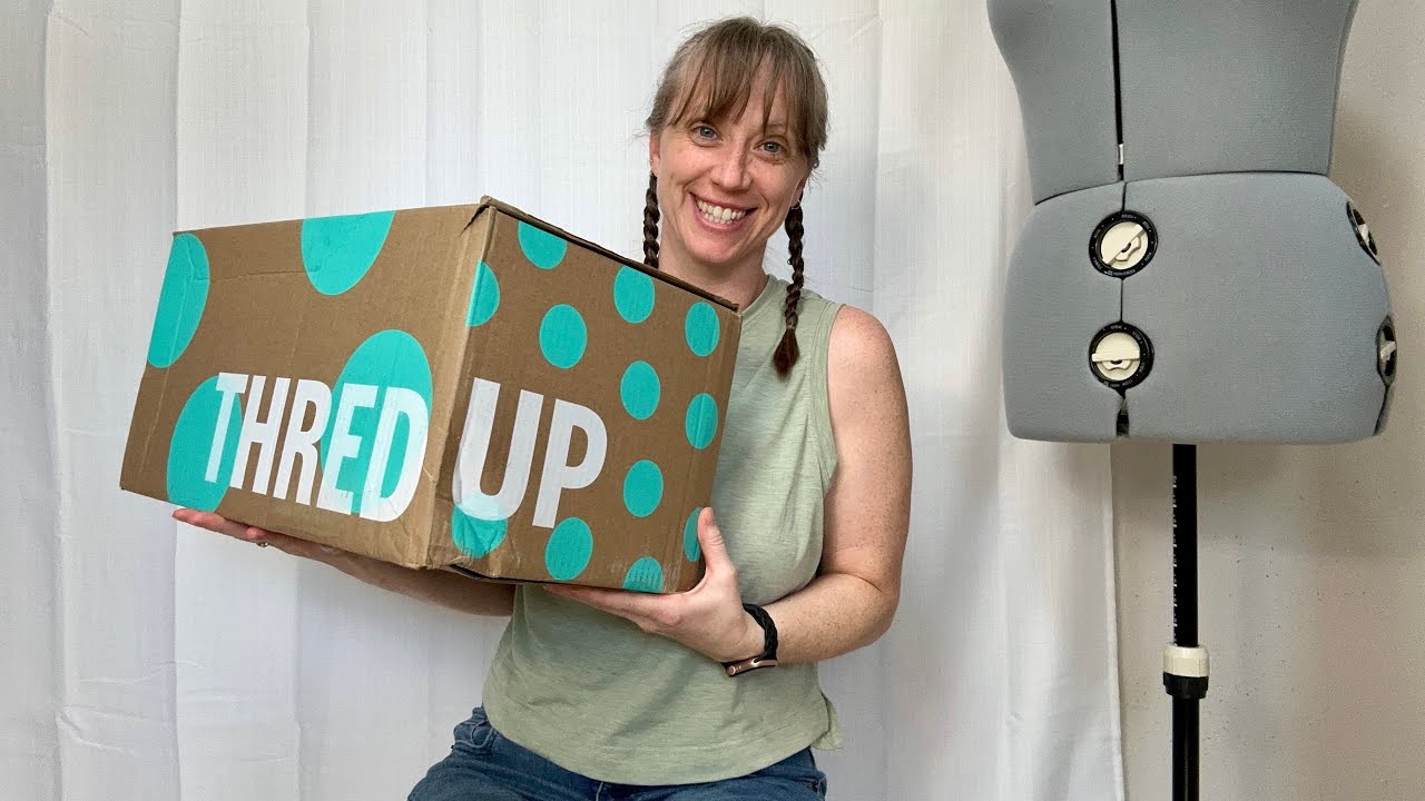 Open a ThredUP thrift haul box with me!