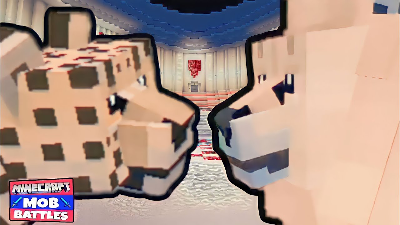 LION VS LEOPARD (Minecraft Mob Battle)