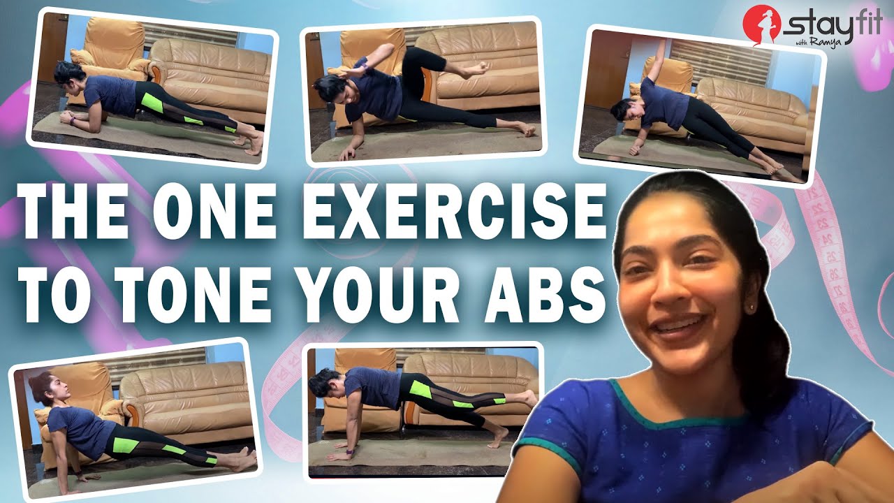 The One Exercise to Tone Your Abs | Ramya
