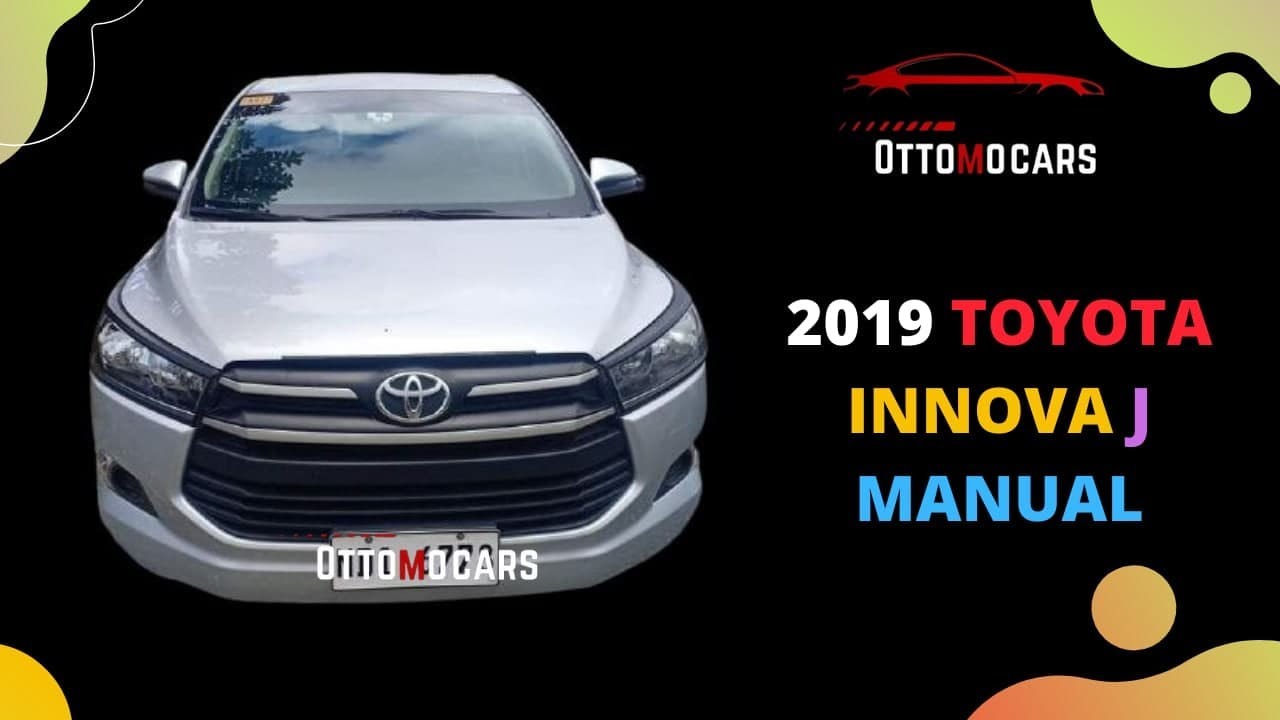 2019 TOYOTA INNOVA J MANUAL - GUIDE TO CAR BUYERS  PHILIPPINES