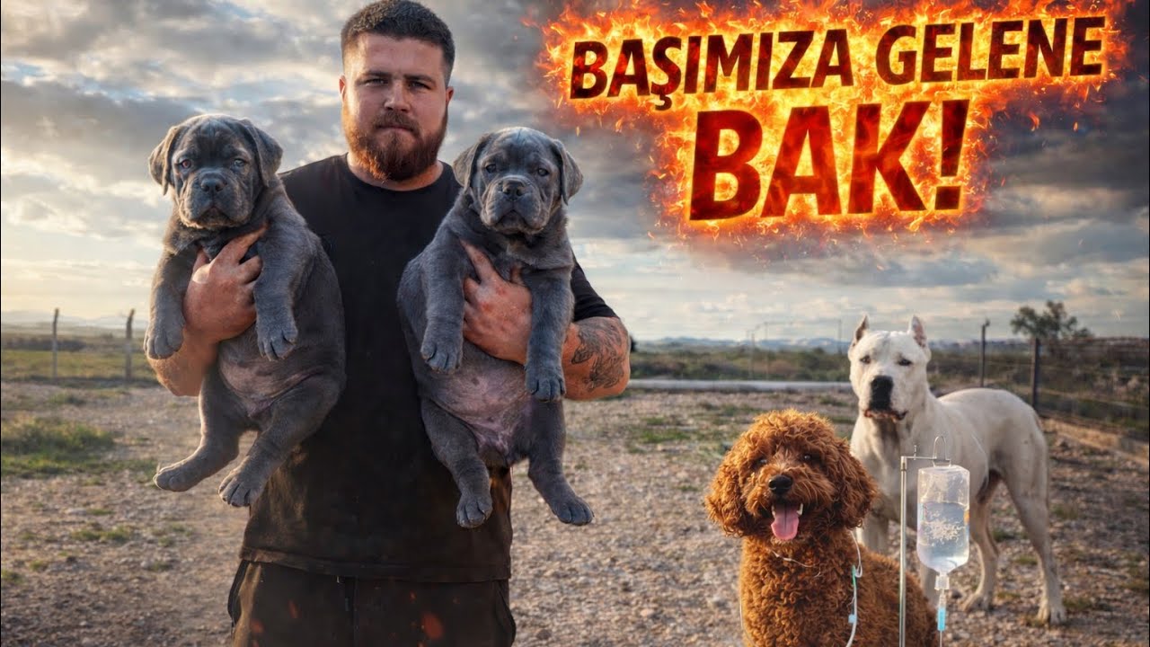 ROCKY VE CANE CORSO YAVRULARI KÖTÜ DURUMDA! ÇİFTLİKTE TADİLATA BAŞLADIK
