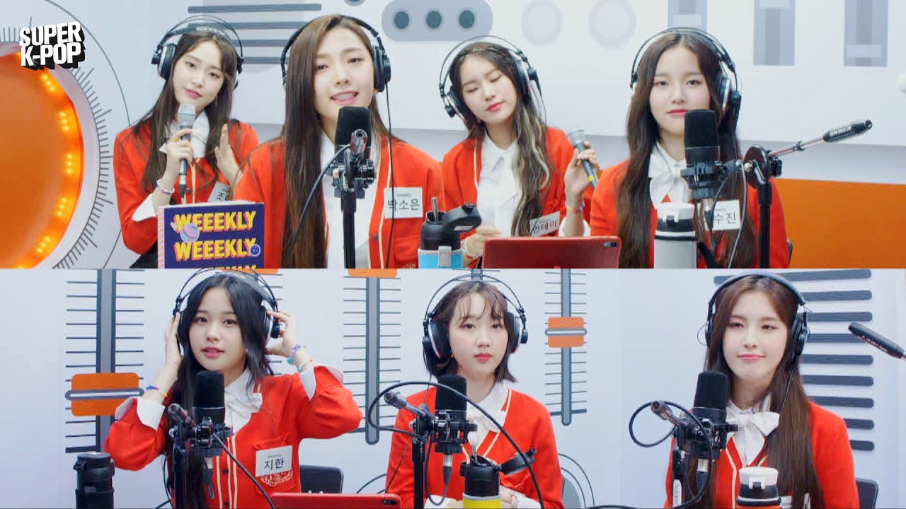 [Super K-Pop] Weekly поёт в прямом эфире «Tag Me (@Me)»