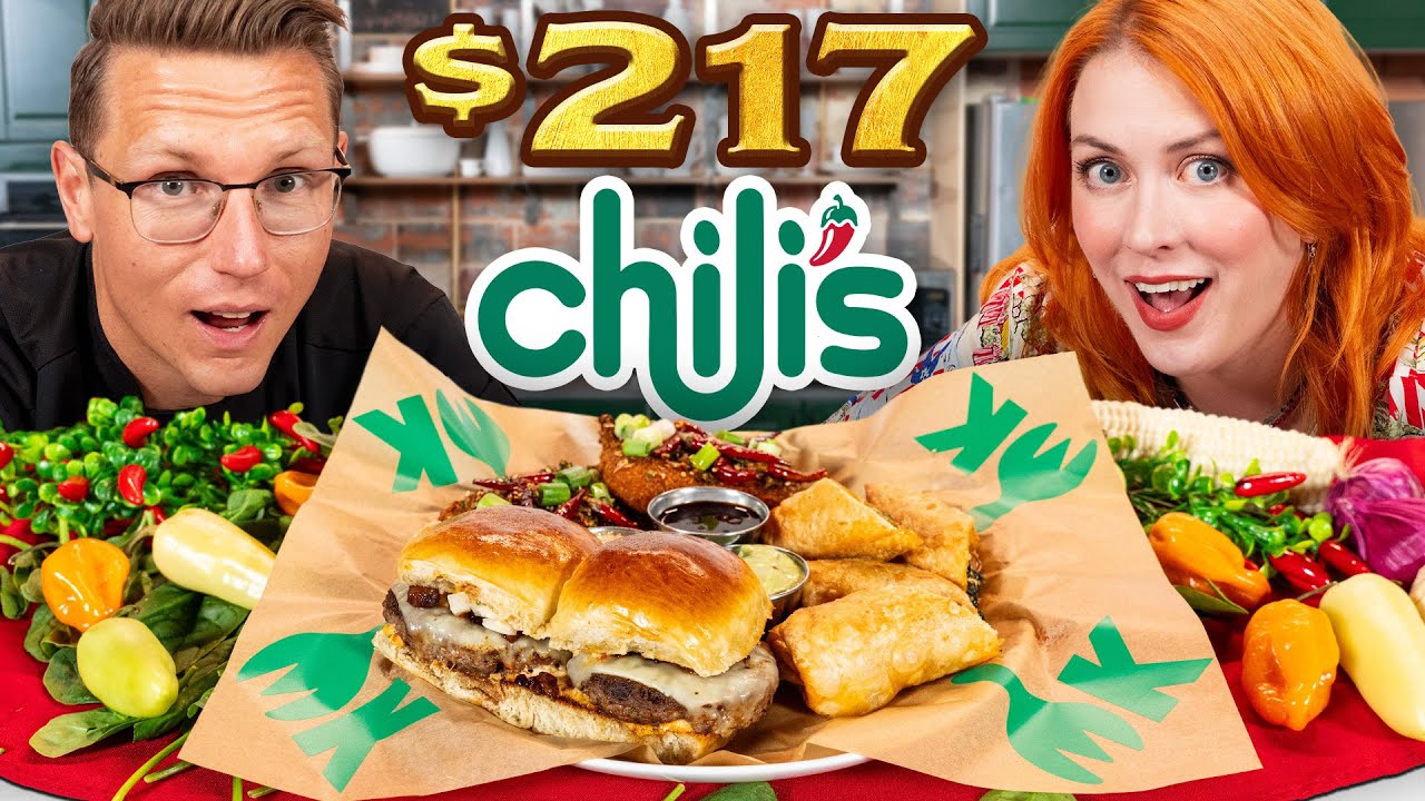 $217 Chili's Triple Dipper Taste Test