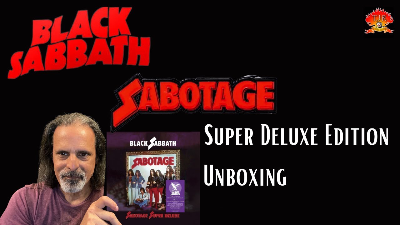 Black Sabbath Sabotage Super Deluxe Edition Unboxing