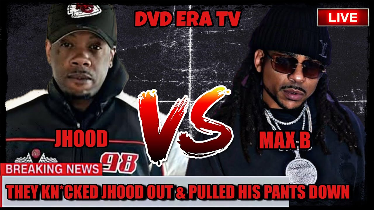 Max B Says J-Hood Was B3AT UP & STRlPPED & J-Hood Goes Crazy On Max B With A Diss Record 