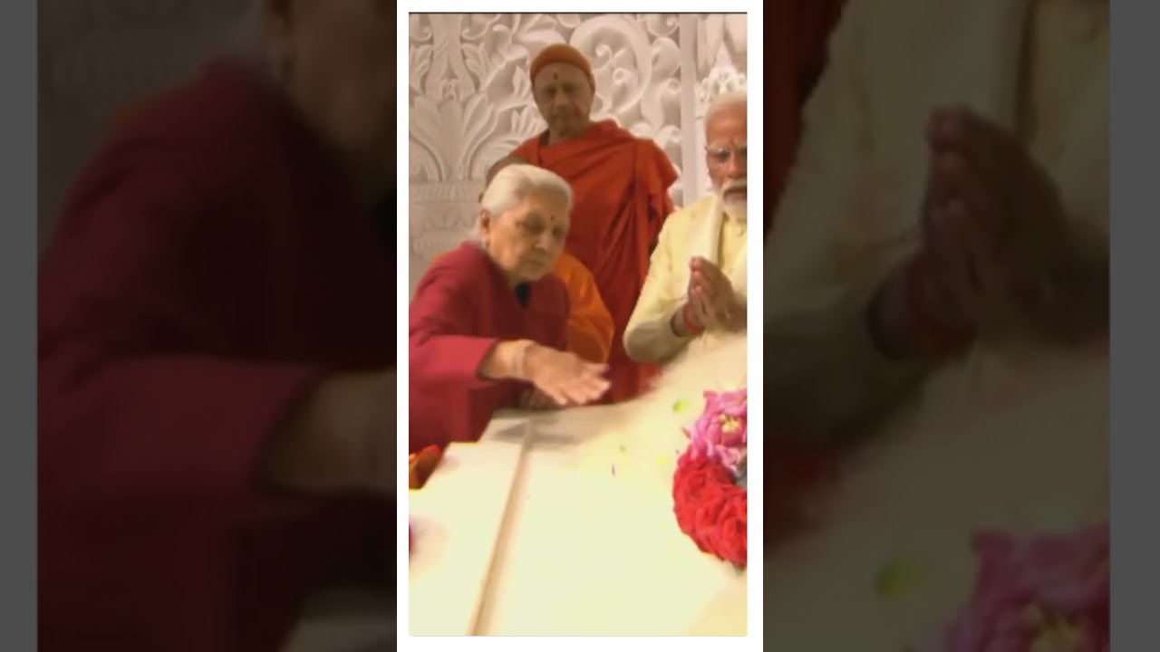 Ram Lalla Idol At The Shri Ram Janmaboomi Temple In Ayodhya | Ram Mandir | Pran Prathistha